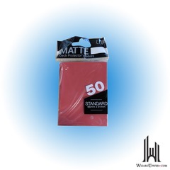 Ultra Pro PRO-Matte Standard Sleeves - Red (50ct)